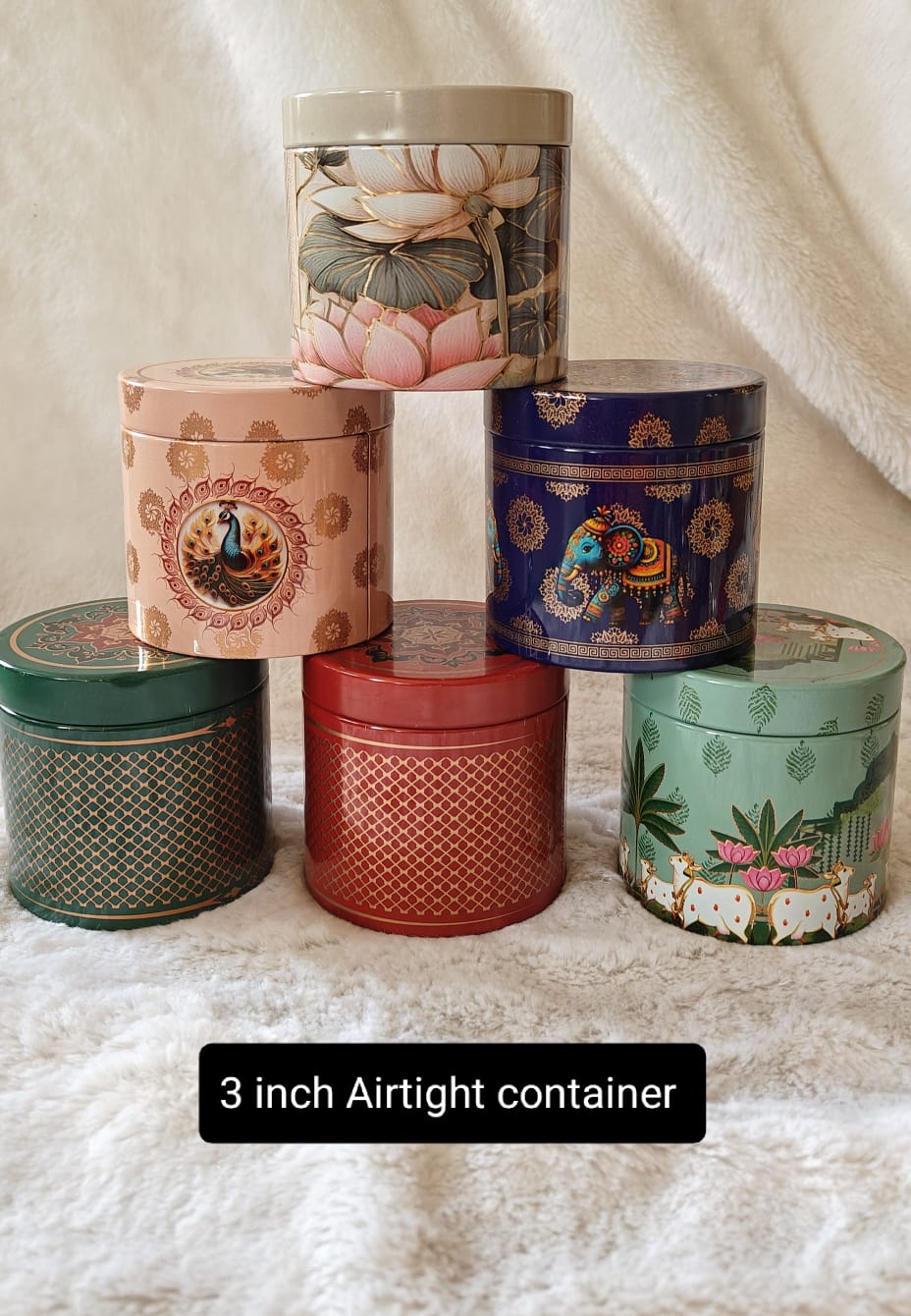 3 inch tin (Assorted)