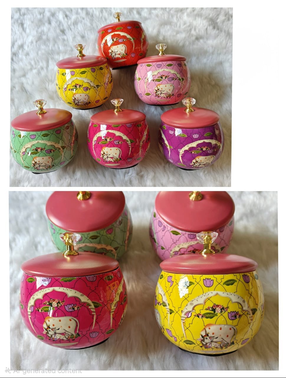 Pichwai Pot Jar