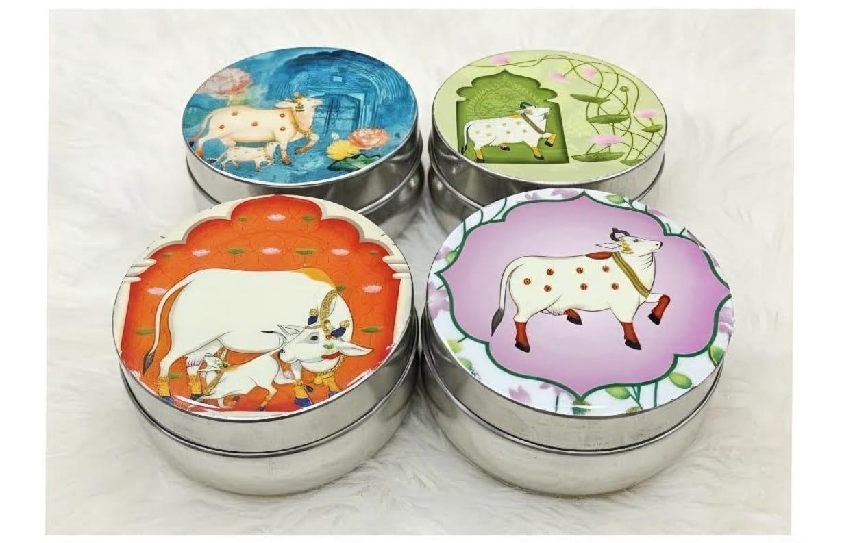 Digital Print Tiffin Box (4 inch)