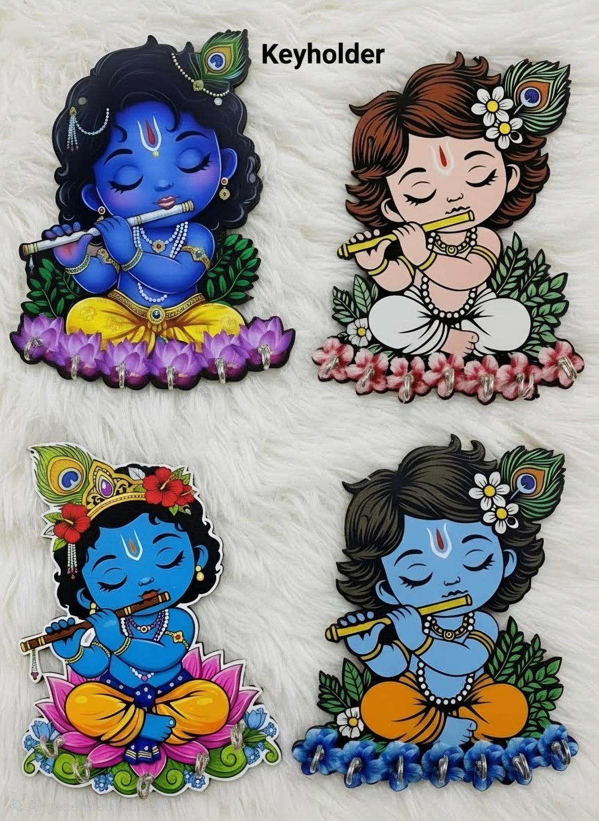 Krishna key holder