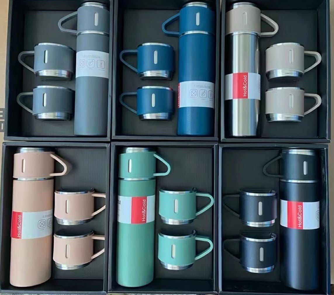 Vacuum flask set