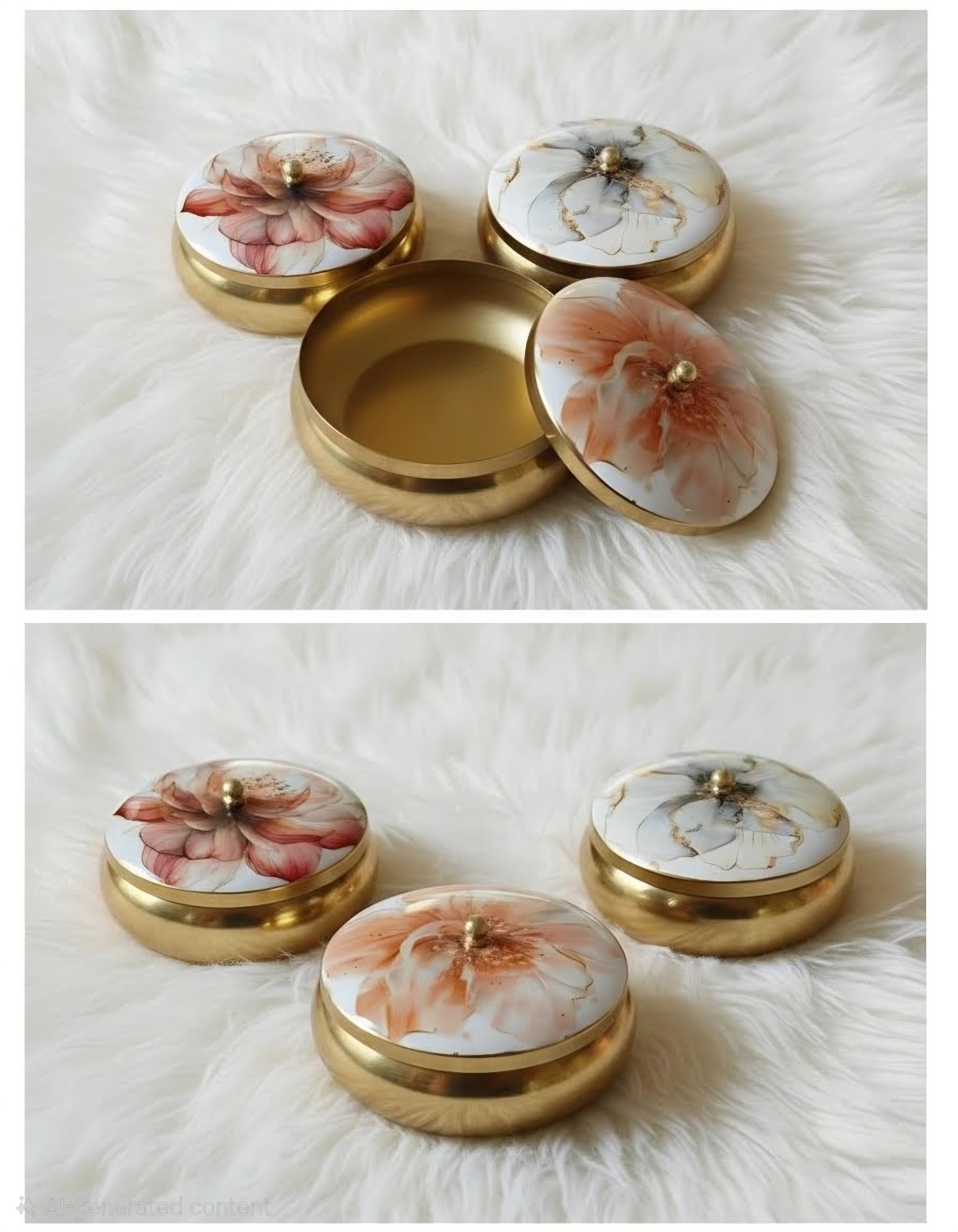 Floral Matki Jar