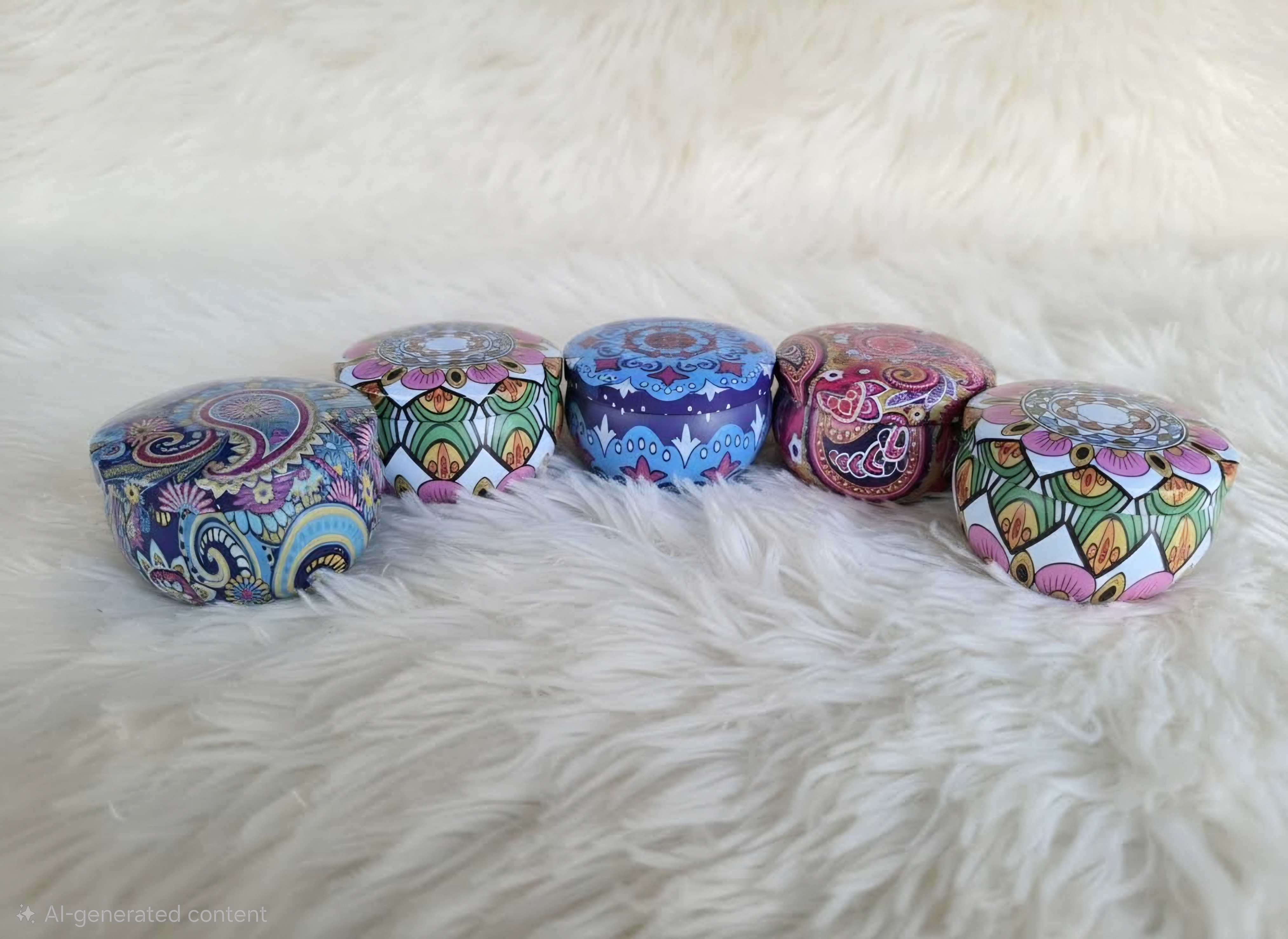 Small Mandala Tin (2.5 inch)