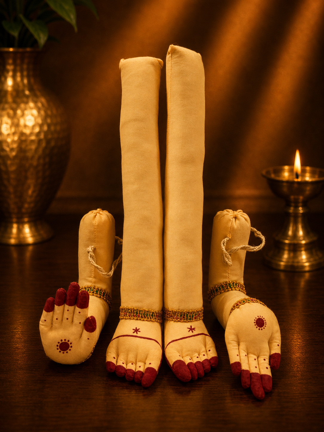 Hand and legs