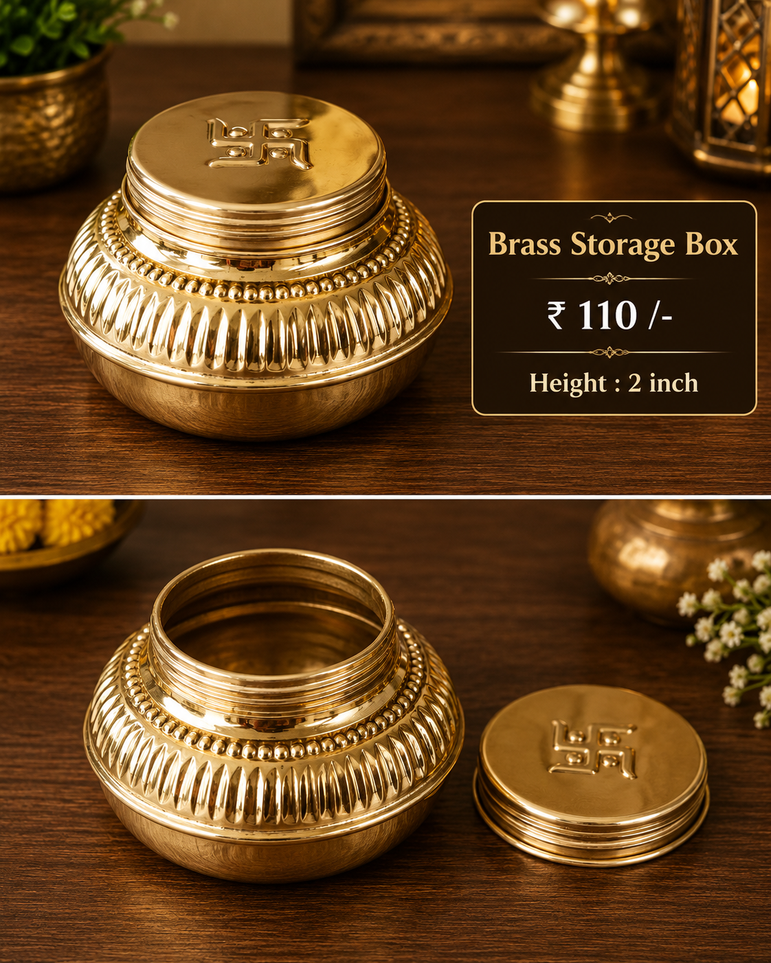 Brass Storage Box