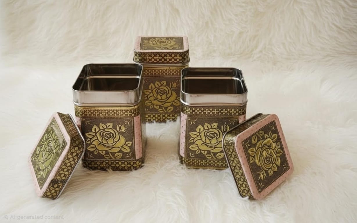 Meenakari Storage Box 6inch 