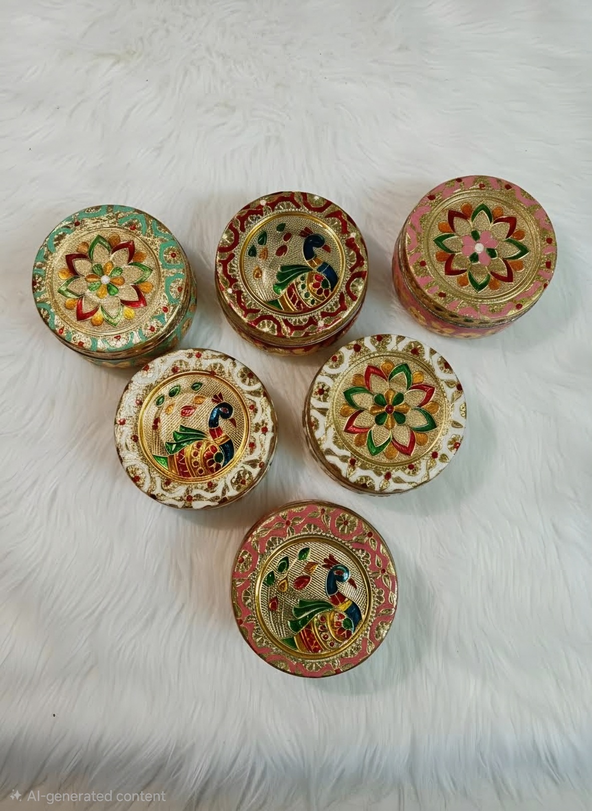 Meenakari Box (4inch Assorted)