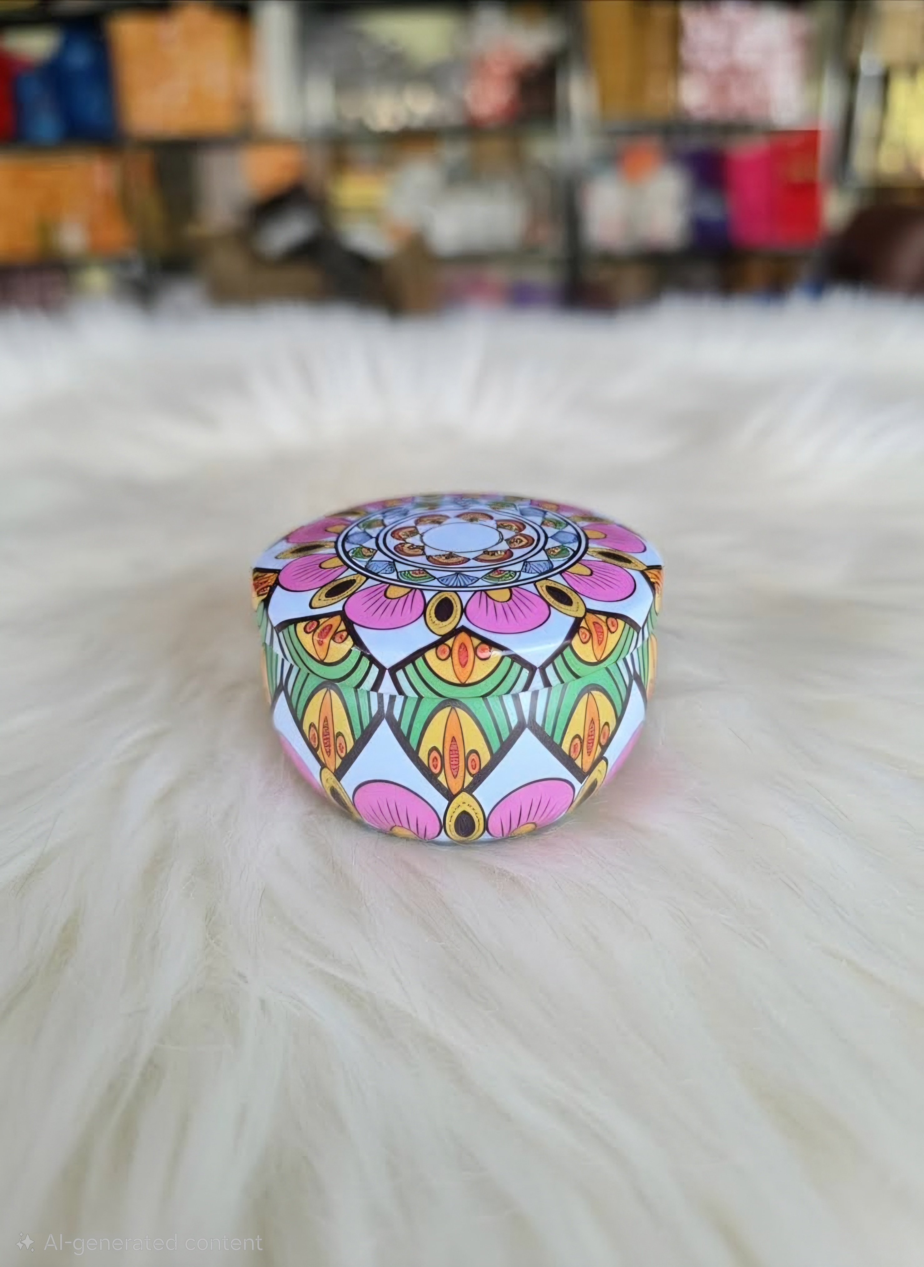 Small Mandala Tin (2.5 inch)