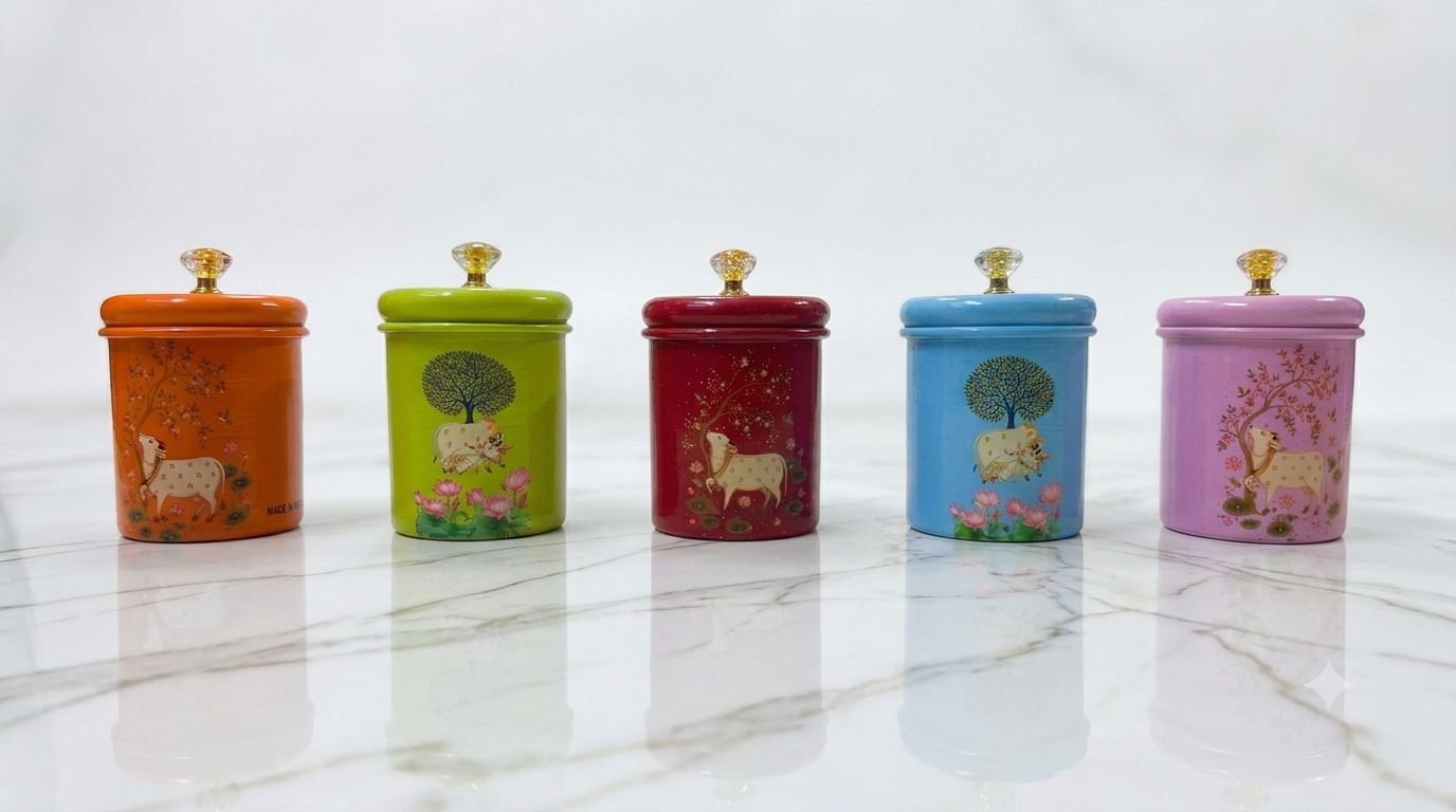 Cylindrical jar