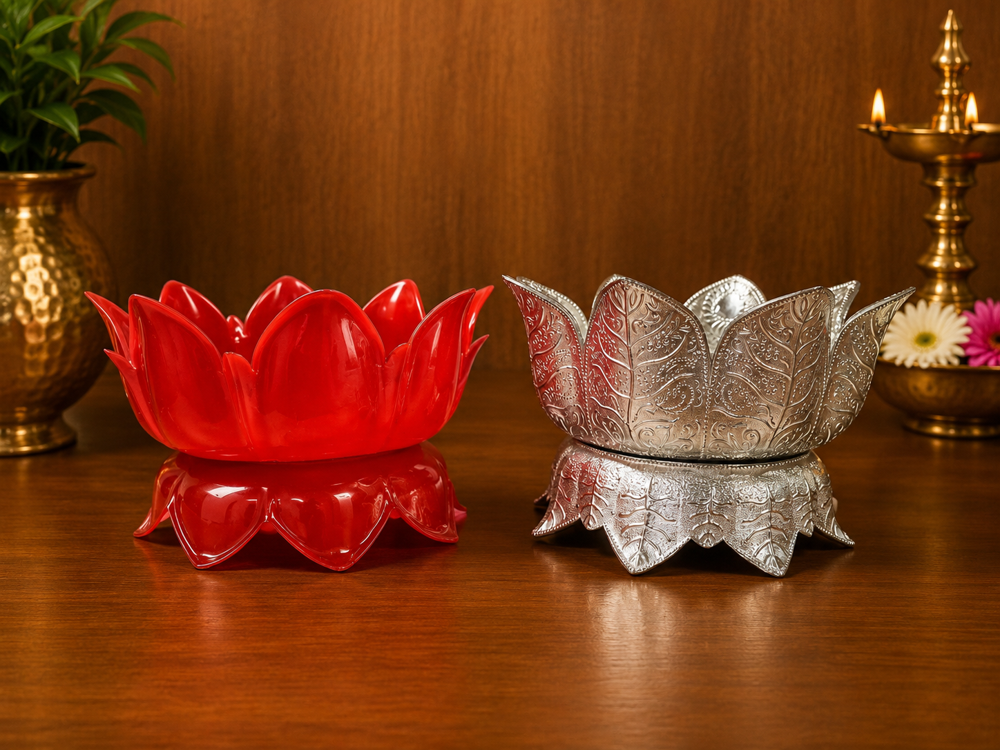 plastic lotus stand