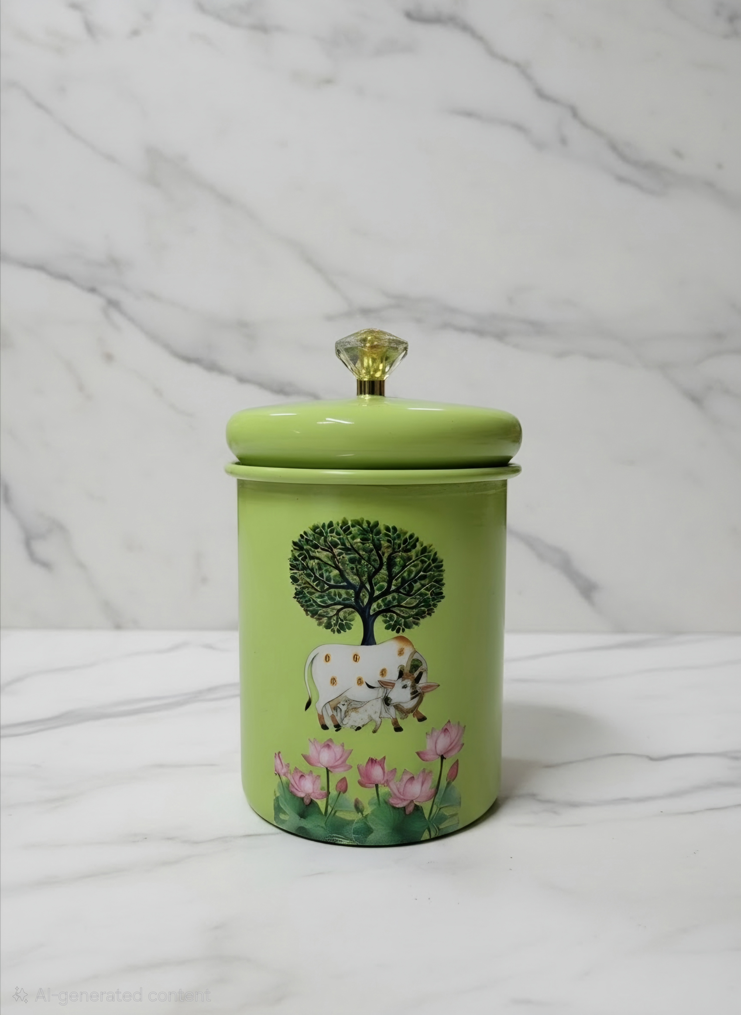 Cylindrical jar