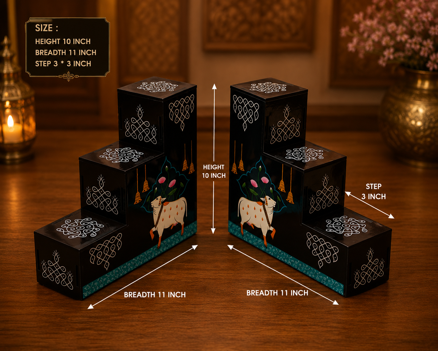MDF Steps Pair