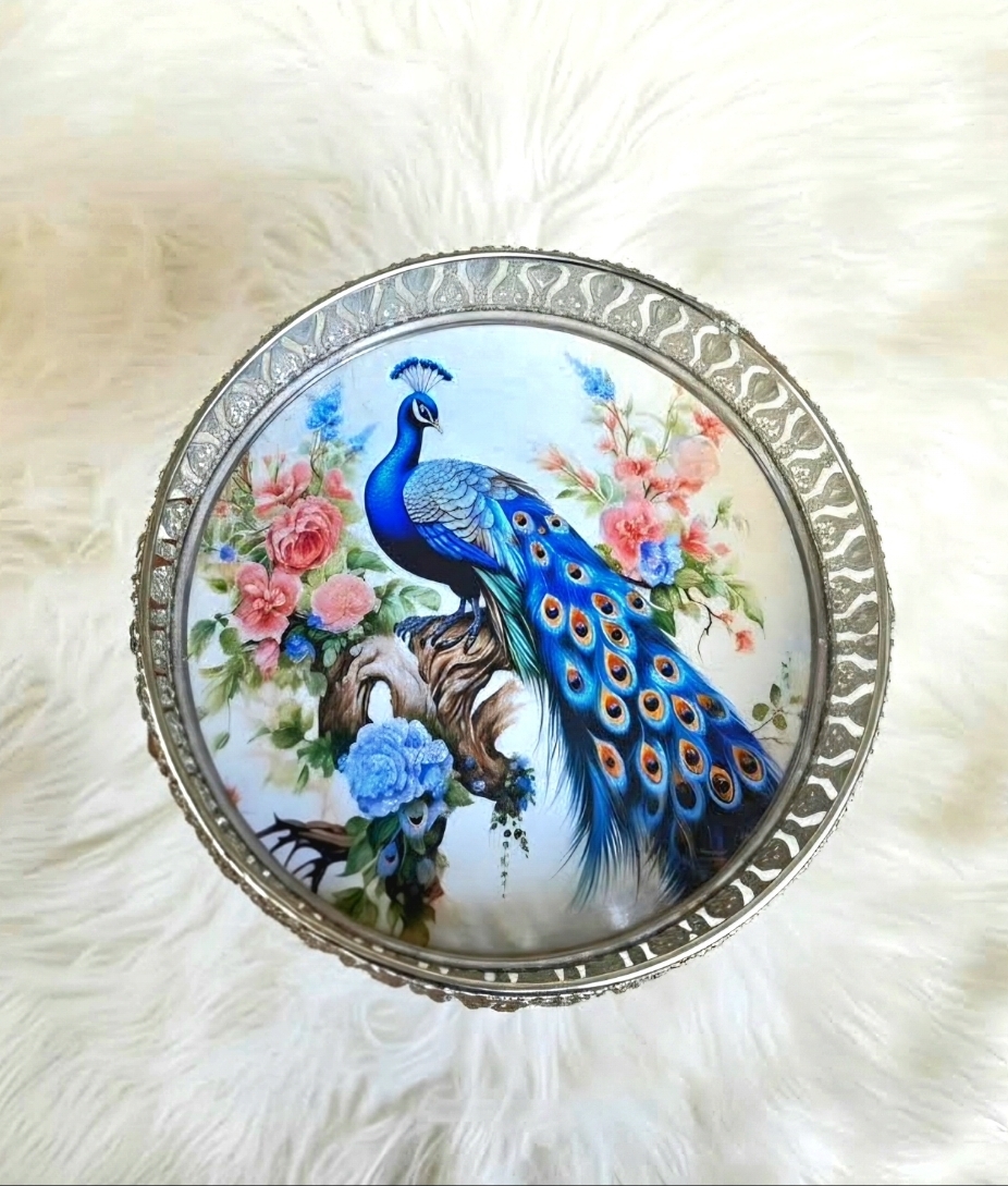 German Silver Tray (8 inch)